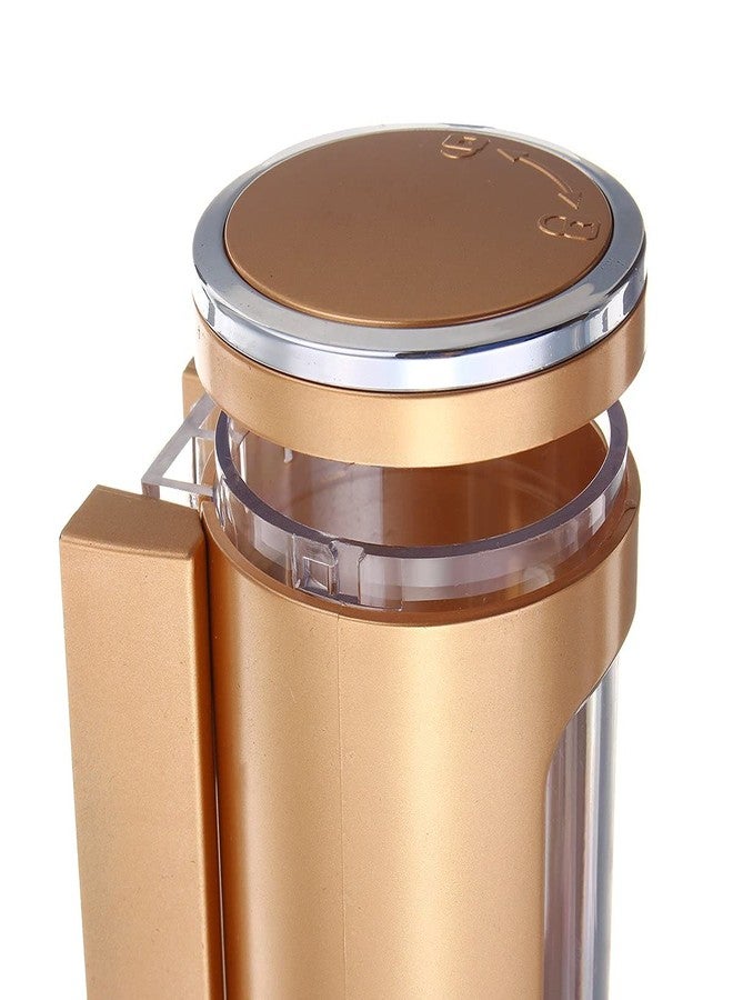 BATH GURU Abs Wall Mounted Shampoo Sanitizer Lotion Hand Dish Wash Gel Liquid Soap Dispenser for Bathroom Kitchen Pack of 2 (400 Ml, Copper & Chrome) - Image 3